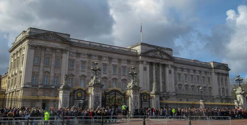 Palácio de Buckingham em Londres