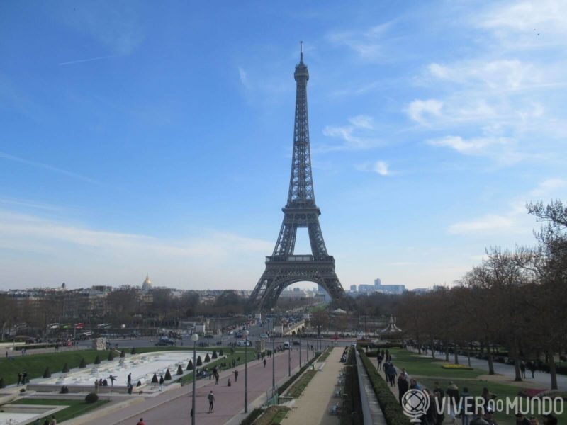 O que fazer em Paris: Torre Eiffel vista do Trocadero
