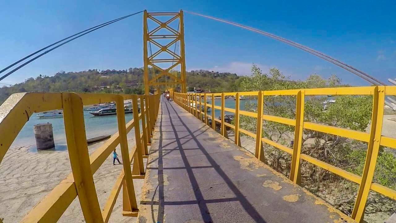 Yellow Bridge em Nusa Lembongan