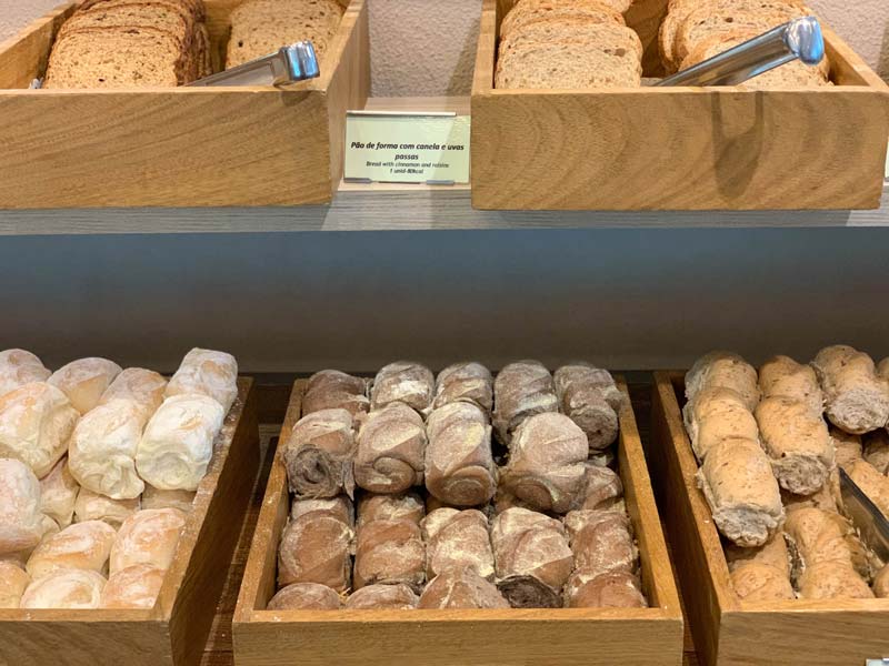 Diversos tipos de pães